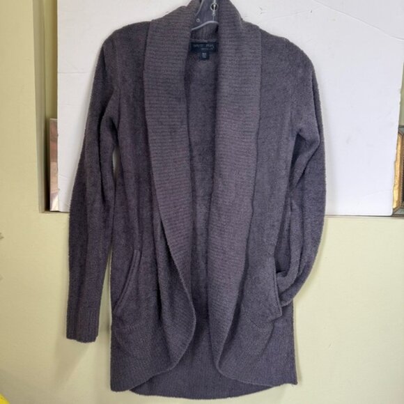 Barefoot Dreams Cozy Chic Lite Circle Pockets Cardigan Jacket Cozy Minimalist S - Picture 2 of 16